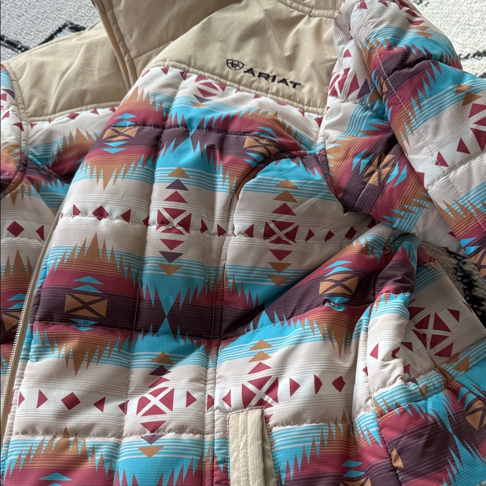 Ariat Aztec Pattern Jacket- Super Warm - image 5